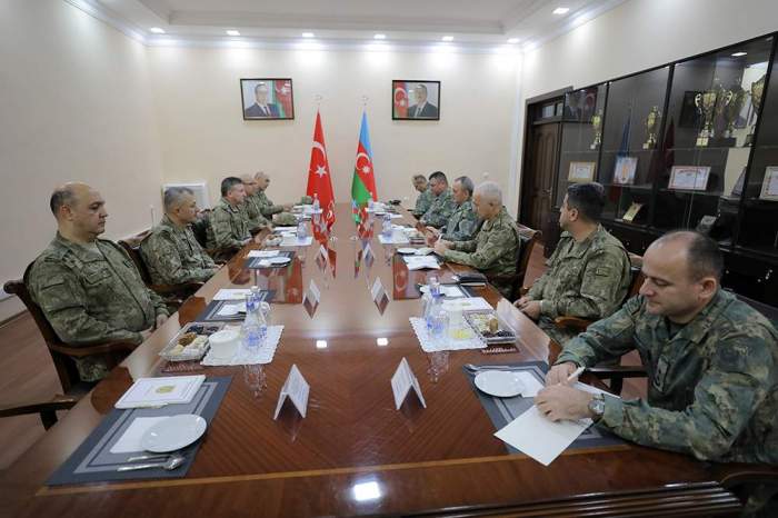 Turkish delegation holds meetings with Azerbaijan Army officials 