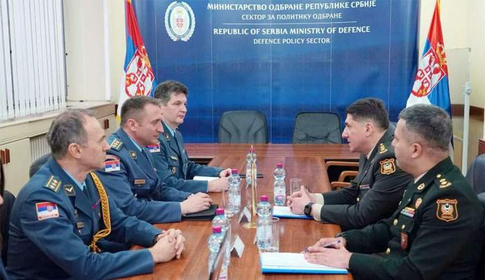 Azerbaijan and Serbia discuss military cooperation 