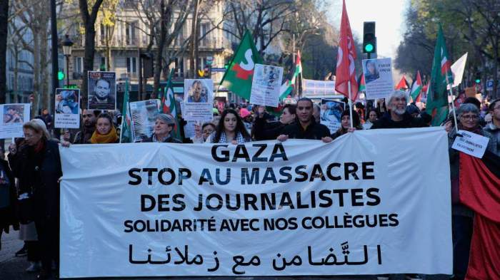 104 media workers killed in 2024, over half in Gaza 