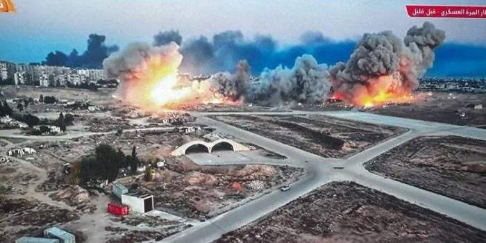 Israel targets Syrian military, with tanks reaching 25km from Damascus 