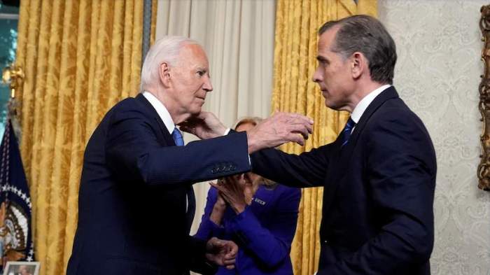 US President Biden pardons his son Hunter