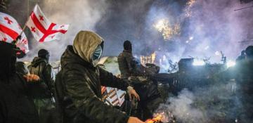 Dozens hospitalized in Georgia following protests against the suspension of EU talks 