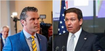Trump considers replacing Hegseth with Florida governor DeSantis as Pentagon chief