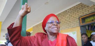 Namibia elects first female president