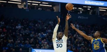 NBA: Anthony Edwards leads Timberwolves to 107-90 win over Warriors