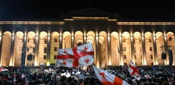 Georgian opposition holds march in capital city 