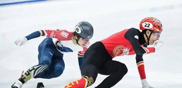 China's Sun Long claims men's 500m gold at Short Track World Tour in Beijing 