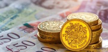 Pound strengthens to 2.5-year high against euro