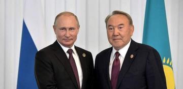 Putin meets with former Kazakhstan President Nazarbayev 