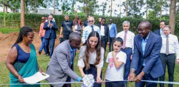 Heydar Aliyev Foundation supports access to water for Rwandan school -  PHOTO 