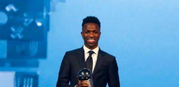 Real Madrid's star Vinicius Junior wins 2024 Best FIFA Men's Player award