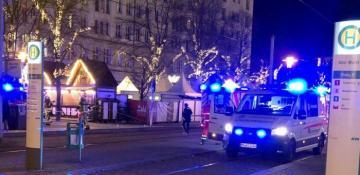 At least 2 killed, 60 injured after car rams into Christmas market in Germany -  UPDATED 
