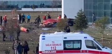 Four people die in helicopter crash at Turkish hospital