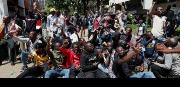 Kenya police crackdown on protests over suspected abductions 