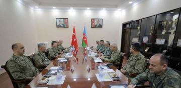 Turkish delegation holds meetings with Azerbaijan Army officials 