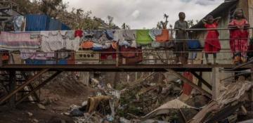 Macron visits cyclone-hit Mayotte as residents call for urgent aid 