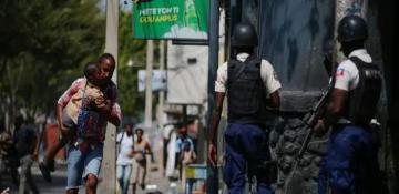 Gang killed at least 110 in Haiti