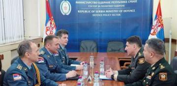Azerbaijan and Serbia discuss military cooperation 