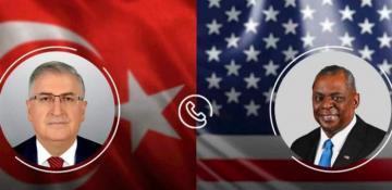 The defense ministers of Turkey and the US hold talks on Syria