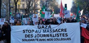 104 media workers killed in 2024, over half in Gaza 