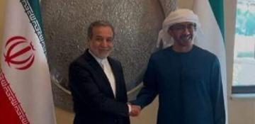 Iran and UAE foreign ministers discuss regional issues