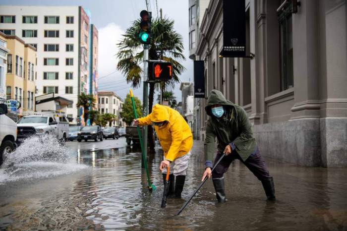 San Francisco faces its first-ever tornado warning during a winter storm