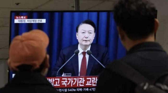  South Korean president unexpectedly announces martial law -  VIDEO 