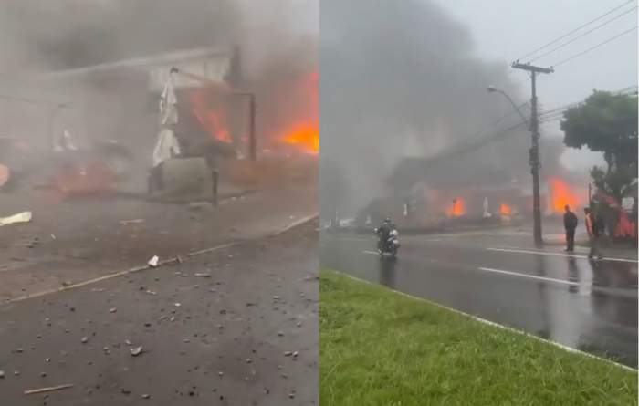 Small plane crashes in Brazilian tourist city, killing at least 10