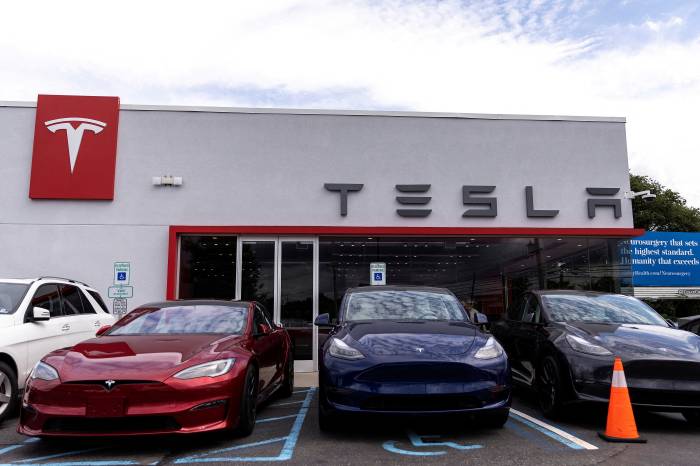 Tesla's annual vehicle deliveries fall for first time in over a decade