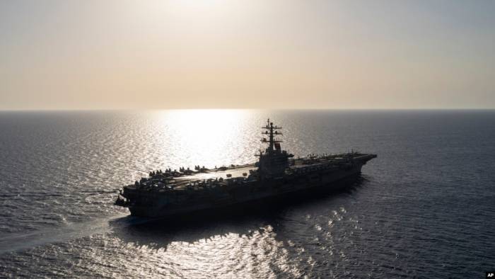 Houthis claim attacks on US aircraft carrier, Israeli targets 