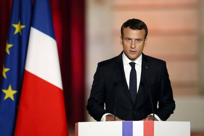 Macron's foreign policy speech faces criticism 
