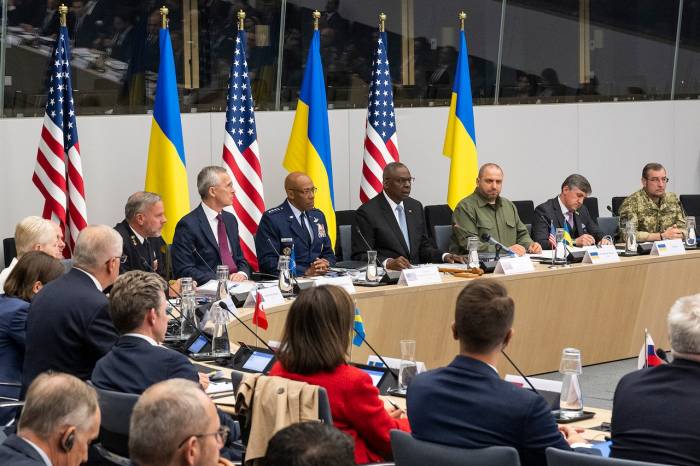Austin to gather Ukraine coalition to plan future defense needs. 