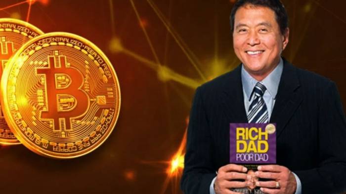 'Bitcoin crashing. Great news!' - Robert Kiyosaki says
