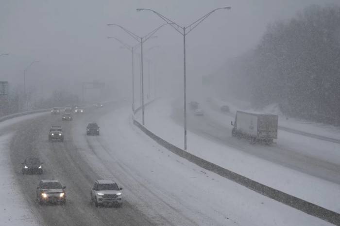 Winter storm watch issued for 10 US states as severe weather approaches