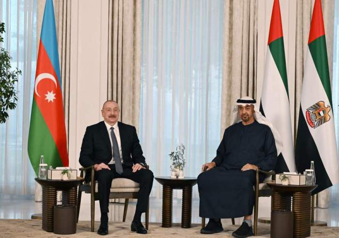 2025/01/17367-3473559880.jpg + Azerbaijan, UAE hail strategic partnership, brotherly relations News about - Azerbaijan, UAE hail strategic partnership, brotherly relations