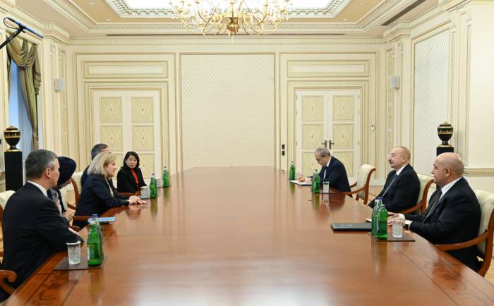 President Ilham Aliyev received CEO and President of Franklin Templeton Jenny Johnson 