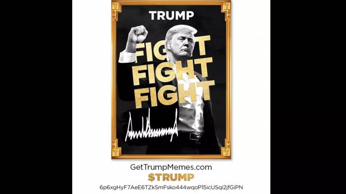 Trump's new memecoin reaches $10 billion market cap shortly after launch