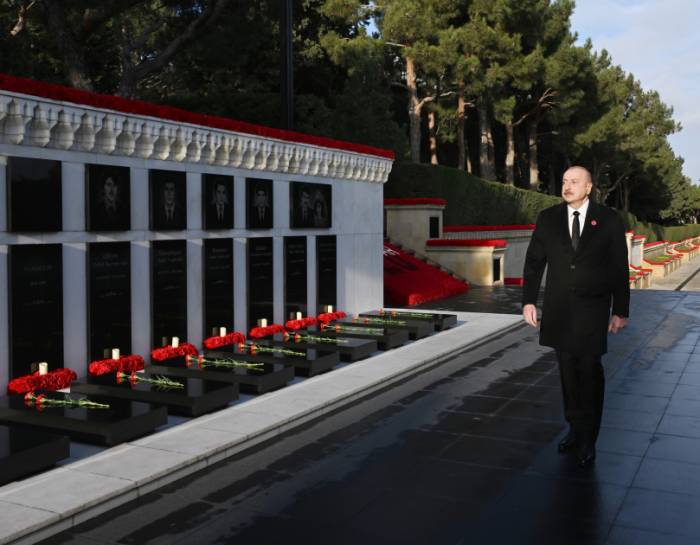 News about - Azerbaijan’s president pays tribute to 20 January martyrs
