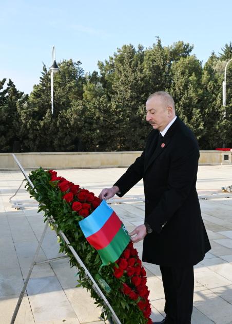 News about - Azerbaijan’s president pays tribute to 20 January martyrs