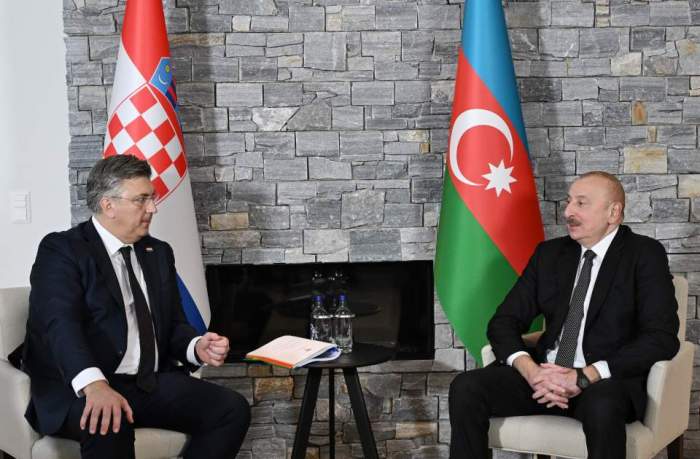News about - President Aliyev meets with Croatia's Prime Minister in Davos 