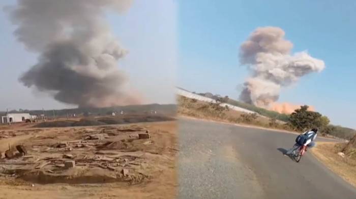Massive explosion at Indian ordnance factory in kills eight