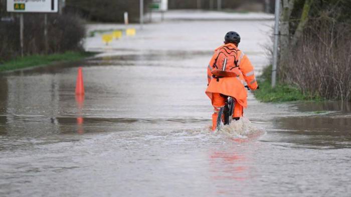 Storm Herminia threatens flooding across UK after Eowyn