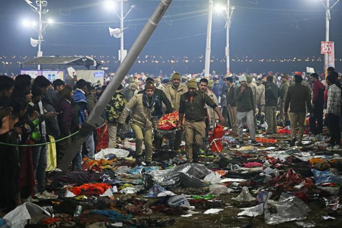 Multiple people killed in stampede at world’s largest religious festival in India