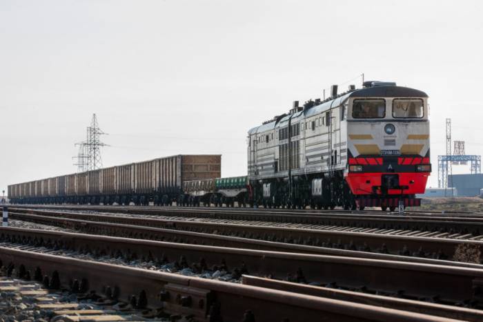 Azerbaijan launches first-ever rail transit cargo transportation from Zira Port -  VIDEO 