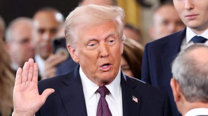   Donald Trump 2025 Presidential Inauguration Ceremony -  LIVE 