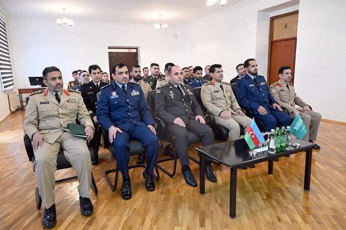 News about - Saudi delegation visits Azerbaijan's National Defense University 