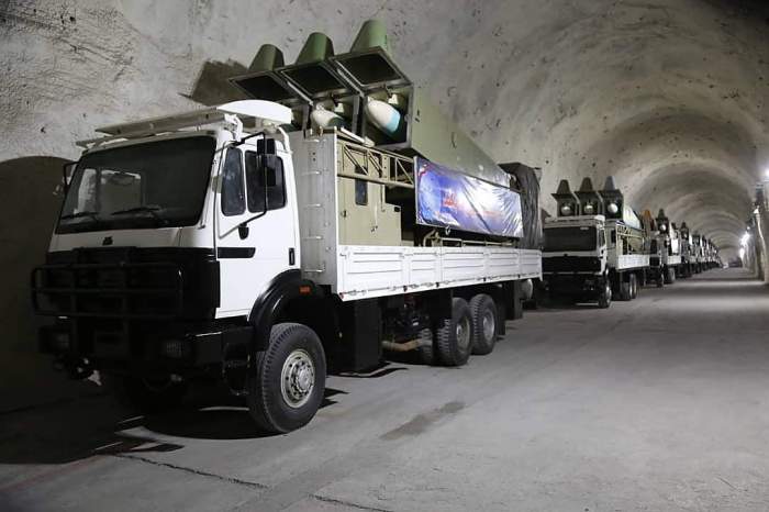 Iran's IRGC unveils new underground missile base: state TV