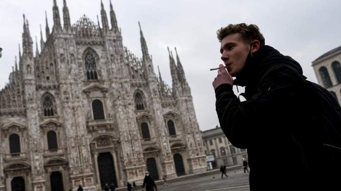 Milan enforces Italy's strictest smoking ban, prohibiting all outdoor smoking 