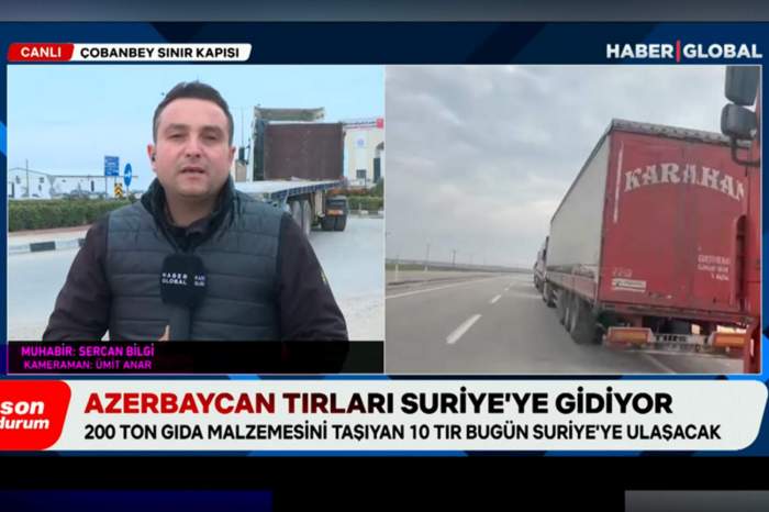 Humanitarian aid from Azerbaijan has been delivered to Syria  -VIDEO 
