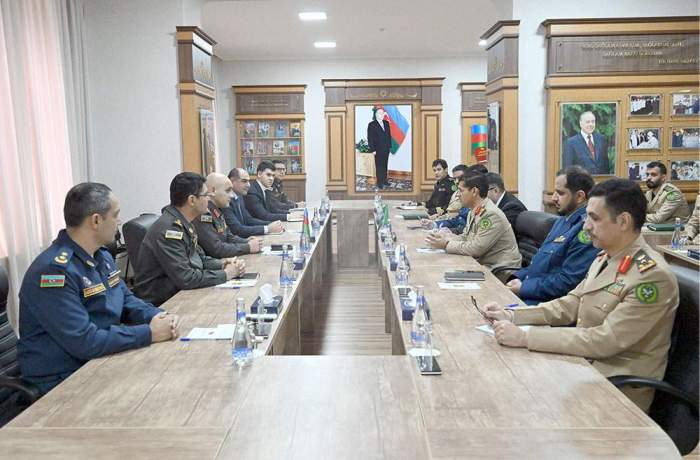 News about - Saudi delegation visits Azerbaijan's National Defense University 